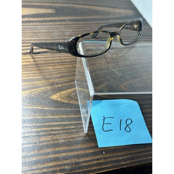 Ray Ban RB2129 902 Havana Tortoise Sunglasses Full Rim Rectangular - Picture 1 of 5